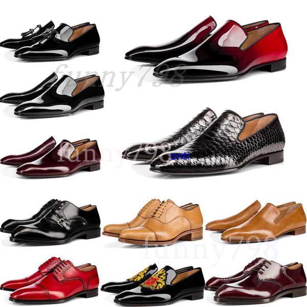 

с] 20s s роскошь дизайнер бренда chaussures мужские платья формальные ботинки из натуральной кожи мужчин дизайнеры обувь, Black