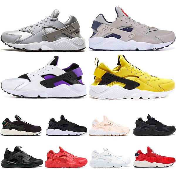 

huarache 4.0 1.0 classical triple white black varsity jacke mens womens huarache shoes huaraches sports sneaker running shoes size eur 36-45