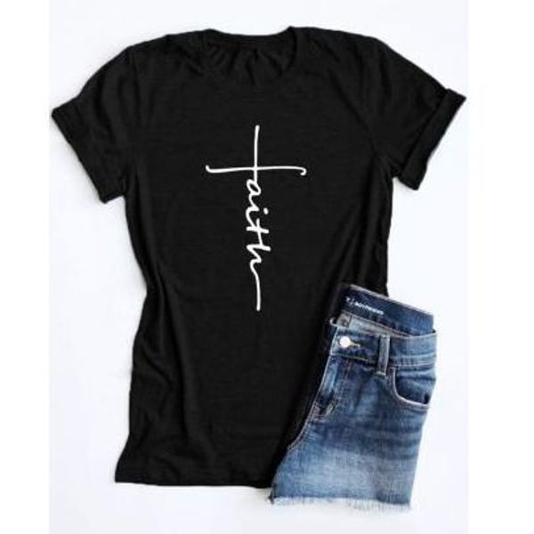 

women summer tshirt designer printed letter short-sleeved t shirt crew neck tees fashion concise style clothing, White