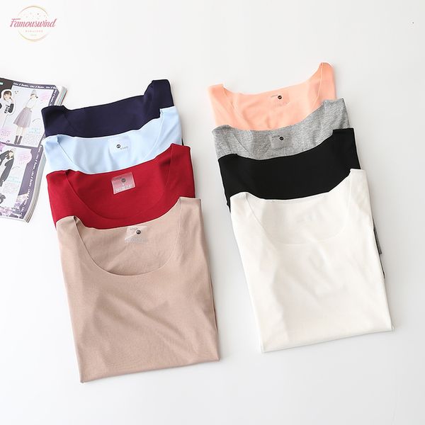 

womens lady cotton long sleeve o neck woman tshirt all match basic t shirt black gray white color woman tshirt