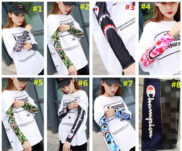 

new fashion ice sleeves men women summer adumbral sleeve for protect arms athletic basketball long sleeve sportswear outdoor activities wear, Blue