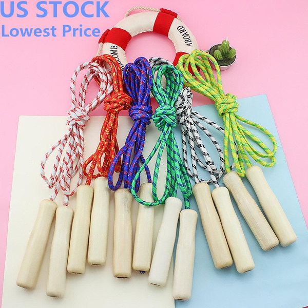 

us stock, aerobic exercise boxing wood skipping jump rope adjustable bearing speed fitness black women men jumprope fy6231