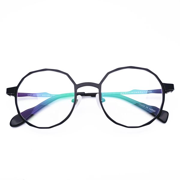

masahiromaruyama japan design men women vintage irregular round retro design prescription eyeglasses optical spectacle frame eyewear mm-0012, Silver