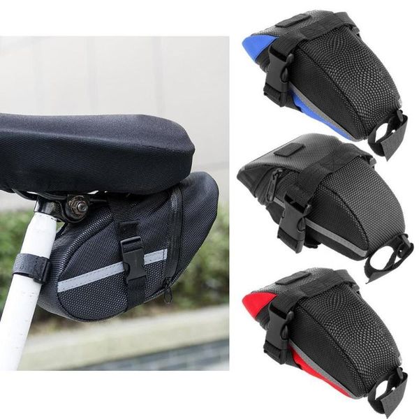 

bicycle bike waterproof storage saddle bag seat cycling seatpost tail outdoor rear pouch accessories bicicleta bag saddle h8d4