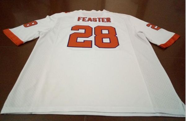 

custom men youth women clemson tigers #28 tavien feaster football jersey size s-4xl or custom any name or number jersey, Black