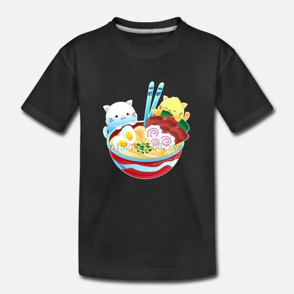 

мужчины футболка кошка рамэн лапша футболки женщины футболка, White;black