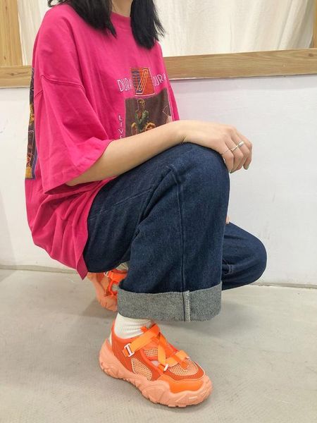 

old shoes women 2020 summer new ins tide wild baotou breathable casual sandals thick bottom muffin casual shoes, Black