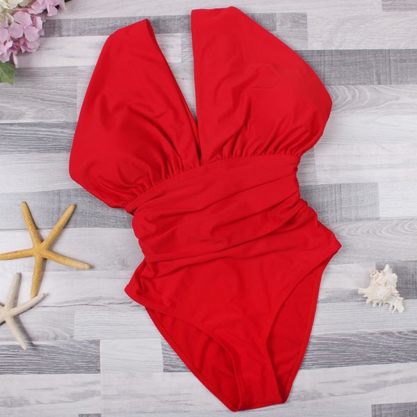 

women's conjoined solid color cross bikini swimsuit large cup fat mm bikini conservative swimsuit, White;black