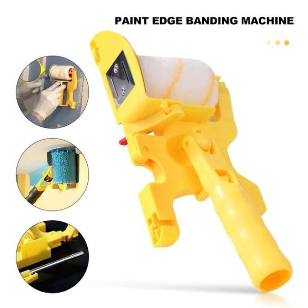 

clean-cut paint edger roller brush safe tool portable trimming roller brush clean-cut paint edger for home wall ceilings