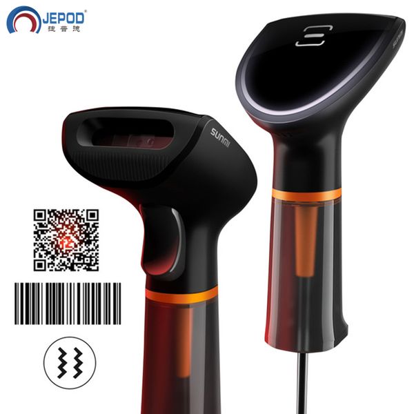 Acheter Sunmi Handheld Barcode Scanner 2d Filaire Barre Lecteur Qr Code Usb 1d Scanner De Code Data Matrix Support Pdf417 5avec Buzzer De 6015 Du