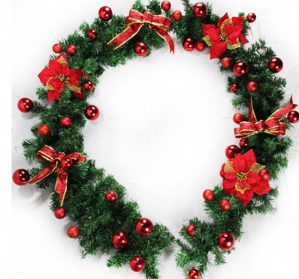 2020 2 7m 9ft Artificial Green Wreaths Christmas Garland