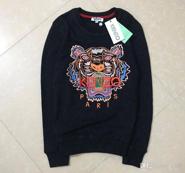 

2019 european brand tiger head xxl 13 kenzo 13 embroidered weat hirt cotton autumn hoodie ca ual treetwear jogger track uit