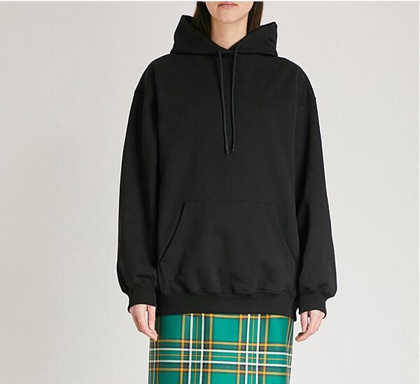 

лучшие моды стилистом роскошный классический стиль бренда 19fw blcj женщины / мужчины письмо печати толстовка с капюшоном моды в париже брен, Black