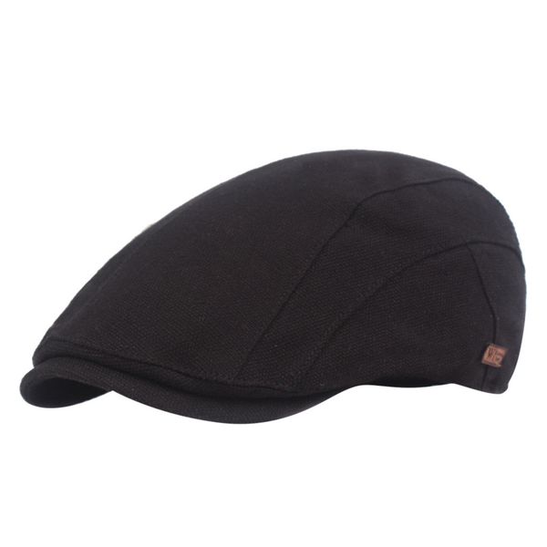 

2019 new fashion casual retro men women flat cap solid newsboy baker berets duckbill golf driving cabbie hat, Blue;gray