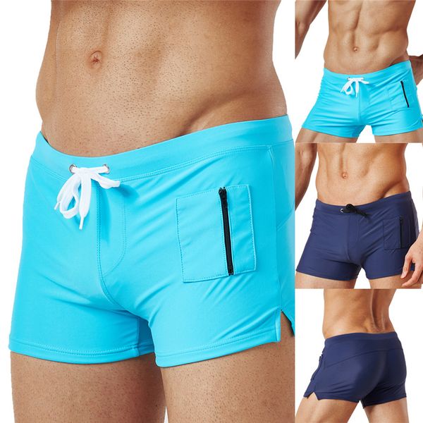 swimwear trunks men's summer new style fashion simple sports fitness s...