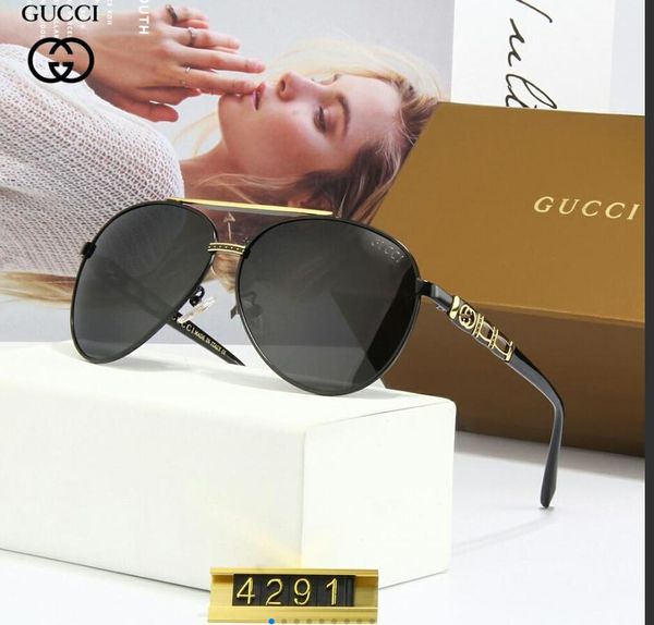 

luxury attitude sunglasses for men fashion uv protection lens square full frame gold color plated frame come with package, White;black