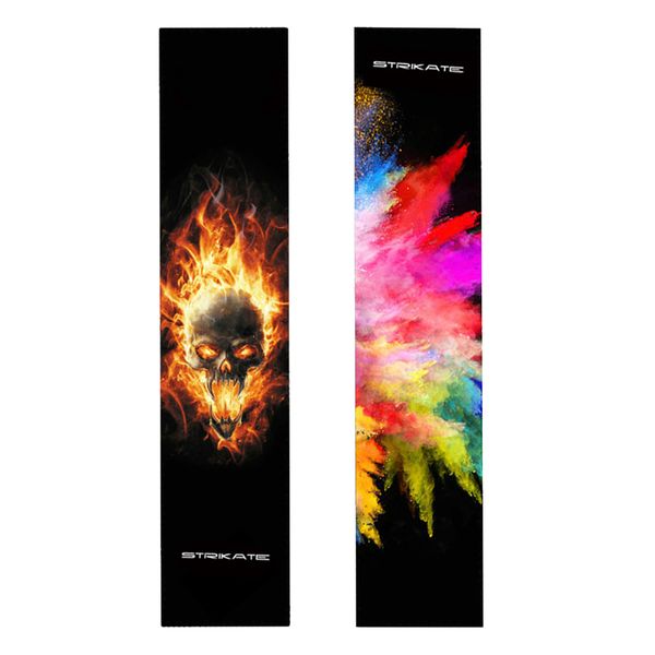 

2 pieces longboard skateboard sandpaper griptapes sand paper