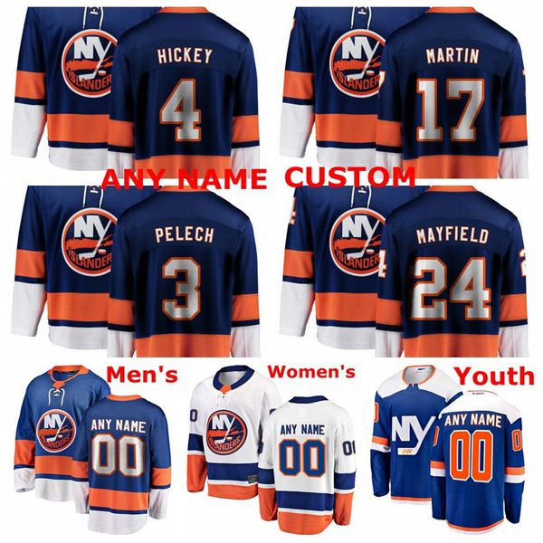 

new york islanders jerseys matt martin 17 jersey thomas hickey 4 scott mayfield 24 adam pelech red white ice hockey jerseys custom stitched, Black;red