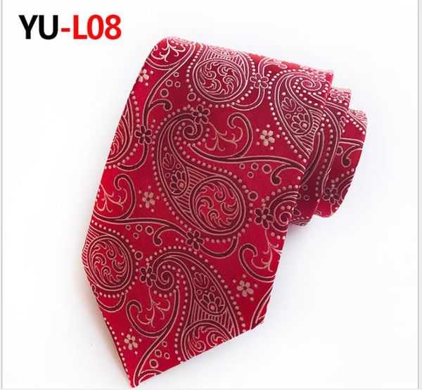 

pesley cashew flower polyester fashion men's tie 2019, Blue;purple