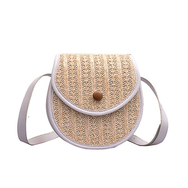 

дамы лето пляж сумка сплетенная saddle bag малый сумки женский плеча сумка
