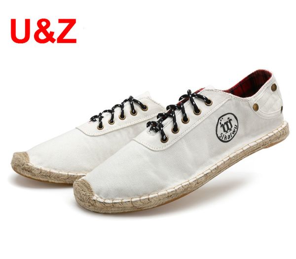 

stylish canvas denim espadrilles driving shoes for men(white/blue/black)match jeans,light shoes casual sneakers male size 38-45