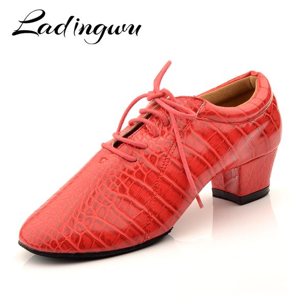 

ladingwu 2020 latin dance shoes for women teacher's shoe girls ladies leather ballroom waltz tango foxtrot quick step dance shoe