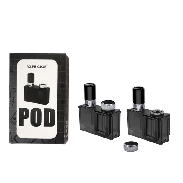 

Authentic VapeCige Nano Cartridge 2ml 0.25ohm 0.5ohm 1.0 ohm Pod Replacement Carts electronic cigarettes DHL Free