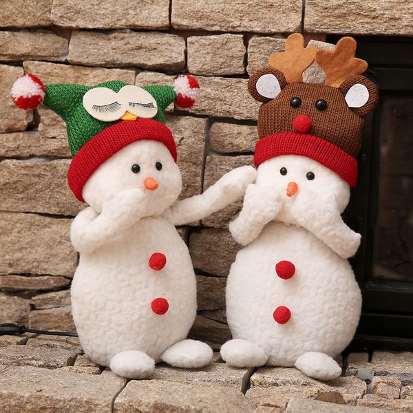 

christmas decorations lovely snowman santa dolls mall l supermarket xmas decoracion navidad .8