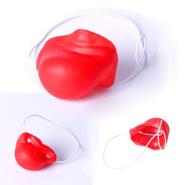 

5pcs latex ball red clown magic nose mask for halloween party masquerade decoration wedding decoration festival party supplies
