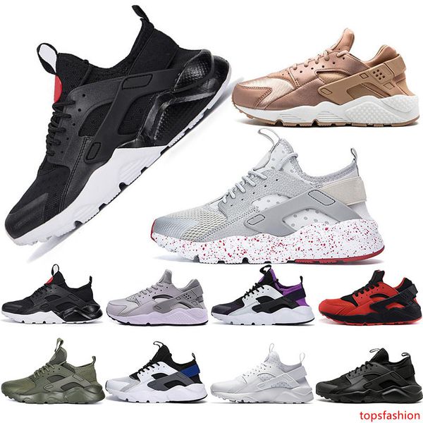 

brand new huaraches red тройного белые черный зеленый 1,0 4,0 классической повседневной обуви running лучшего качества сетка tdr дизайнер тр