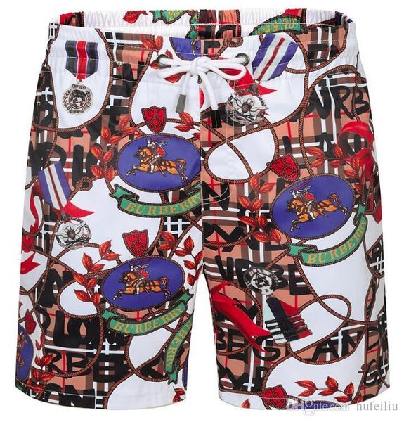 

fashion board designer shorts mens summer beach shorts sport leisure style beach surf swimming shorts pantskz89, White;black