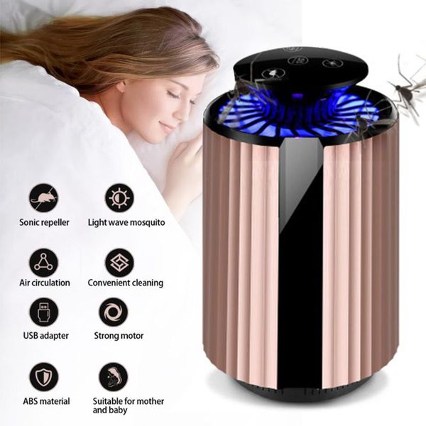 

household electric mosquito killer high efficiency silent radiation-anti mosquito lamp led bulb insect trap light