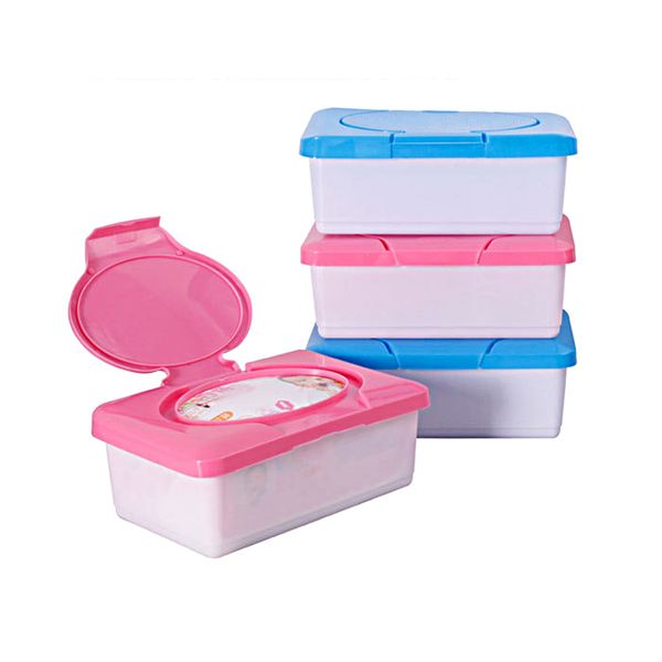 

dry wet tissue paper case baby wipes napkin dispenser box plastic wet tissue case box home travel holder