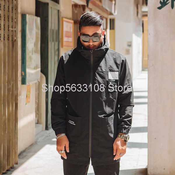 

f1547 windbreaker plus fat plus big size men's wear original out autumn cloak, Black;brown