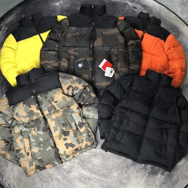

18fw nf 1996 nuptse 700 down jacket classic logo coats winter outerwear warm tn fc1 fashion street couple jacket outdoor, Black