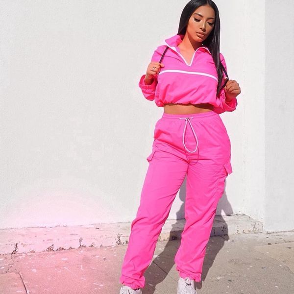 

pants leggings 2pcs joggers set hoodie outfits sportswear sports suit2019 women's casual suit two piece, Gray