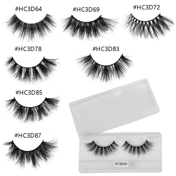 

false eyelashes wholesale 15/30/60/75/90 handmade mink cruetly free