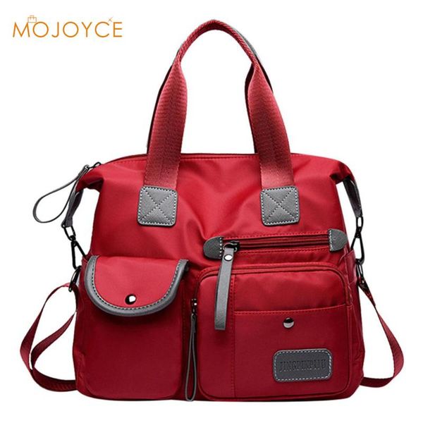 

multiuse women waterproof handbag nylon tote fashion messenger crossbody bags for women handle shoulder purse travel bag new