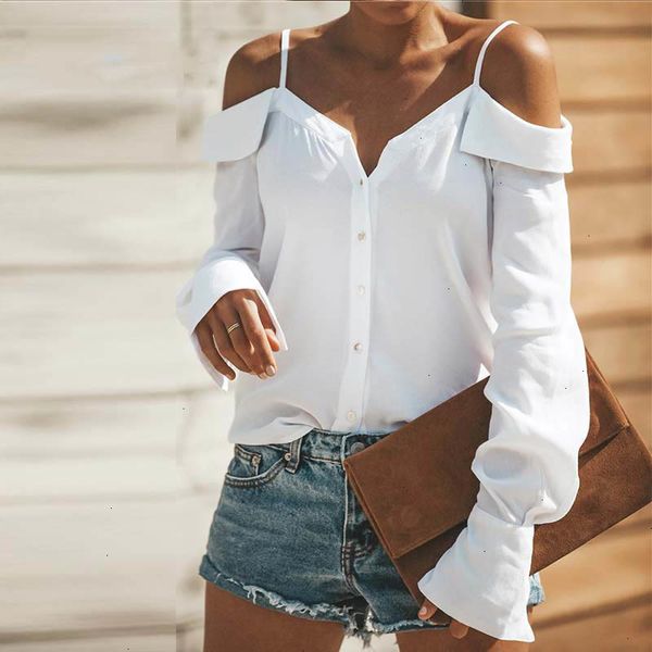 

womens clothing blouse woman 2019 spring blouse women fashion solid white black button regular long sleeve women blouses female