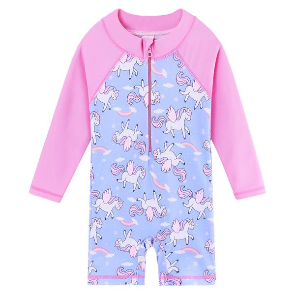 long sleeve baby swimwear