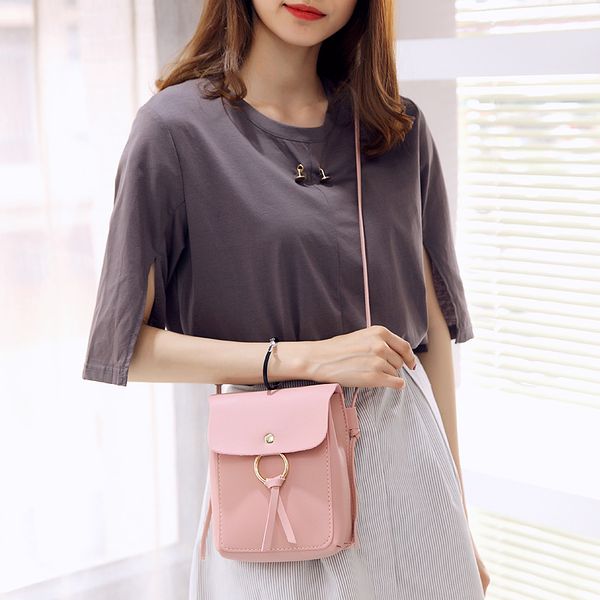 

2019 new fashion small bag new candy color change mobile phone bag womens bags handbags