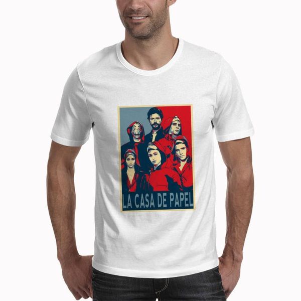 

house of paper tee la casa de papel mask мђжка ђболка money heist винажна ђболка  кѬђглм вѬез White;black