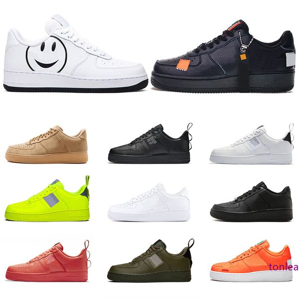 

skateboard shoes men women platform sneakers dunk low utility black white volt red have a day flax mens casual sports ing