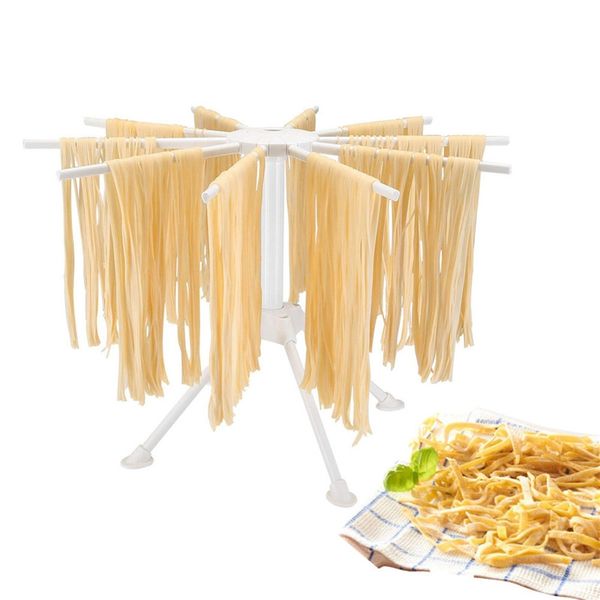 

ttlife collapsible fettuccine noodles drying rack spaghetti pasta hand noodle maker hanging stand holder for kitchenware gadget
