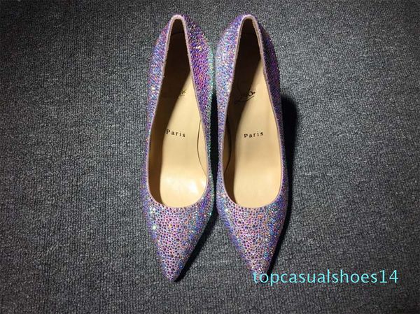 

25ss мода peep toes высокие каблуки дизайнер два цвета красная нижняя обувь сексуальный мелкий рот подошва на высоком каблуке женщины свадеб, Black