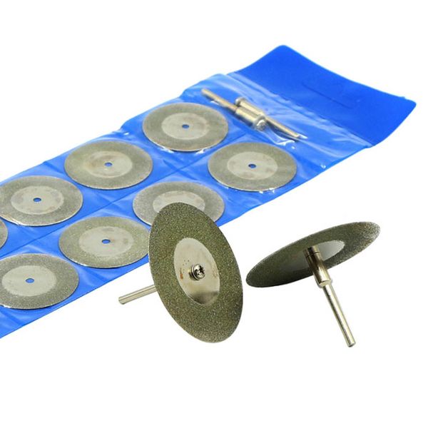

10pcs diamond cutting discs drill bits mini cutoff wheel disc circular saw blade wheels for cutting grinding tool granite blade