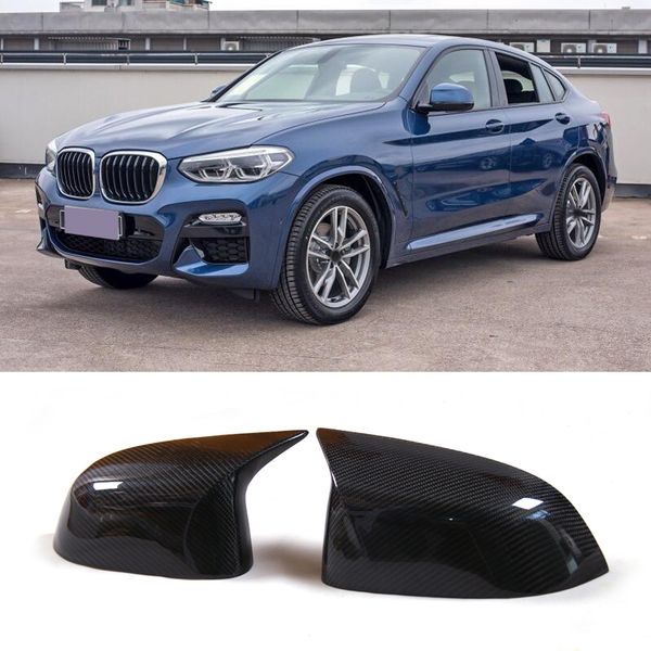 

ox-horn1 стиль углеродное волокно крышка зеркала заднего вида подходит для bmw x3 x4 x5 x6 g01 g02 g05 g08