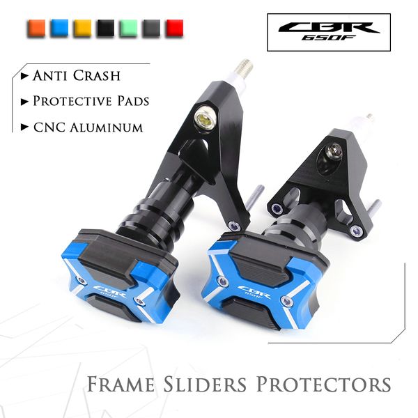 

frame slider crash pads protector guards for cb650f cbr650f cbr650r 14-17