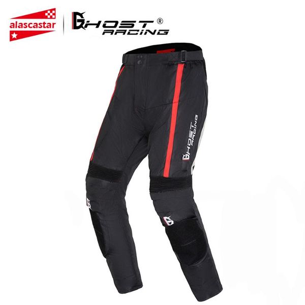 

ghost racing motorcycle pants men winter moto pants protective gear motorbike protective trousers have cotton lining