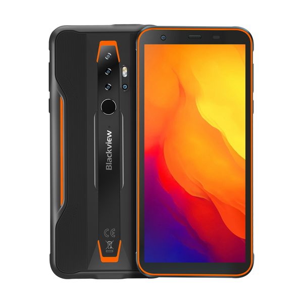 

IP68 / IP69K водонепроницаемый Blackview BV6300 Pro 6GB 128GB Octa Core Helio P70 Android 10 GPS NFC 16MP 4 камеры HDR 11.6 mm тонкий прочный смартфон